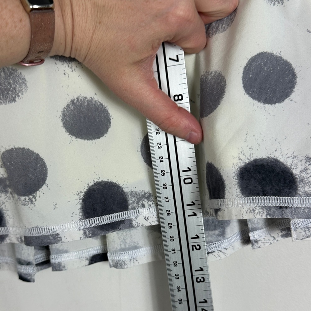 Lululemon Run Pace Setter Skirt Seaside Polka Dot Size 2 Tennis Skort Pickleball - Picture 15 of 16